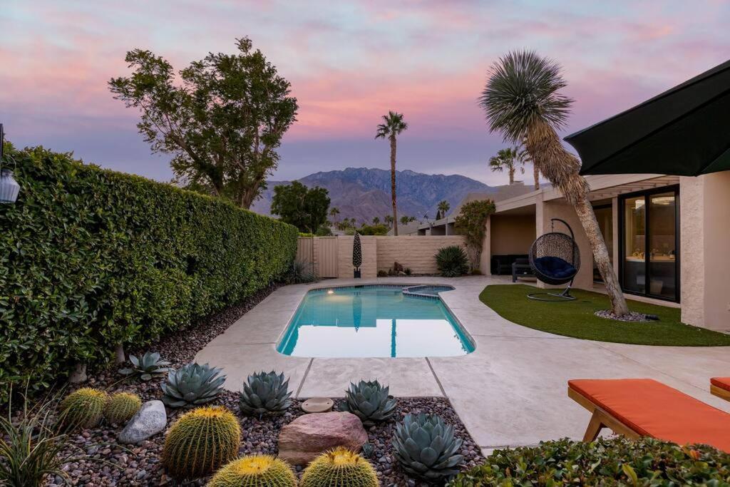 The Sunset House Pool & Spa بالم سبرينغس المظهر الخارجي الصورة