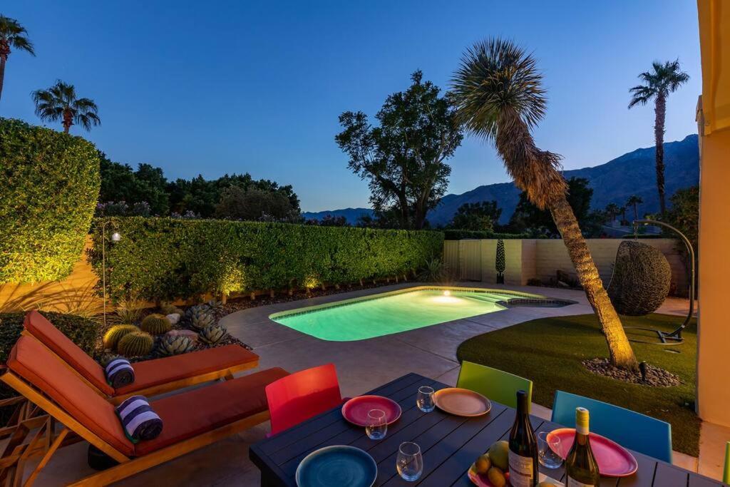The Sunset House Pool & Spa بالم سبرينغس المظهر الخارجي الصورة