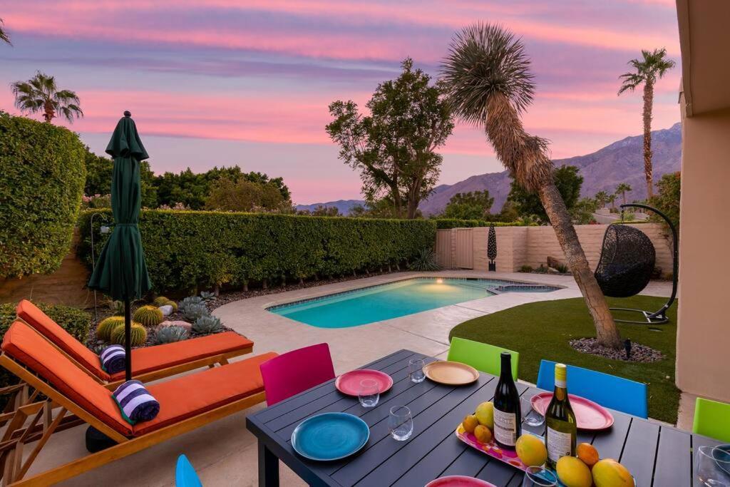 The Sunset House Pool & Spa بالم سبرينغس المظهر الخارجي الصورة